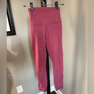 Pink Lululemon Align Leggings